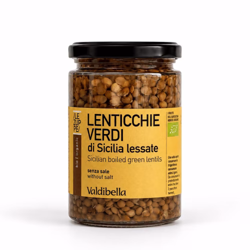 Boiled Sicilian Green Lentils